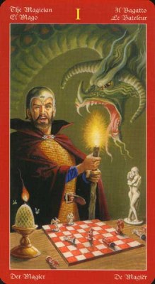 Dragons Tarot. Аркан I Маг.
