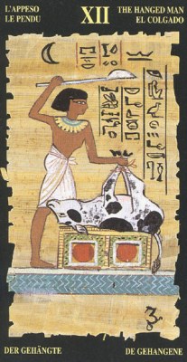 Egyptian Tarots.  XII .