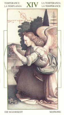 Leonardo da Vinci Tarot.  XIV .