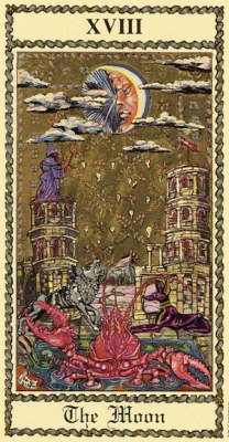 The Medieval Scapini Tarot.  XVIII .