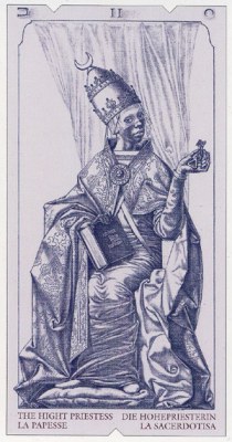 Tarot of the III Millennium. Аркан II Жрица.