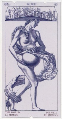 Tarot of the III Millennium. Аркан XXI Мир.