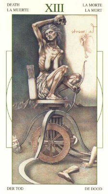Leonardo da Vinci Tarot.  XIII .