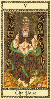 The Medieval Scapini Tarot.  V .
