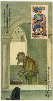 Tarot of the III Millennium. Аркан Король Денариев.